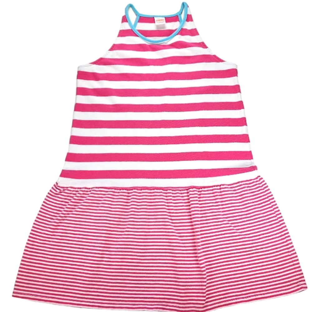 Gymboree Dress Sleeveless Stripe Girl's Size L (10-12)